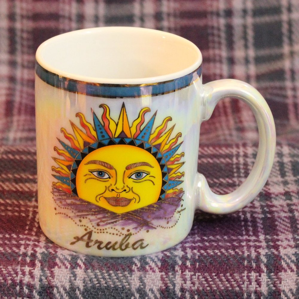 Aruba Sun Luster Ceramic Coffee Mug